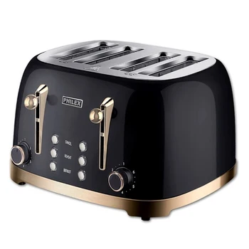 Sansai Philex Retro PHT-3044 4 Slice Toaster
